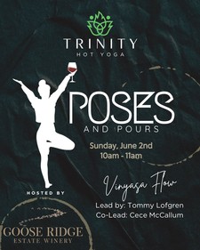 Poses & Pours with Trinity Hot Yoga