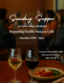 RTR Sunday Supper - October 19th