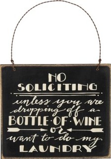 Sign - No Soliticing Image