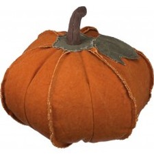 Large Fabric Pumpkin Image