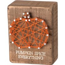 Pumpkin String Art Image