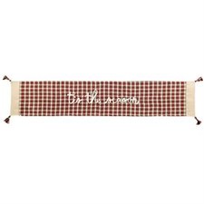 Tartan table runner Image