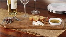 Olive Wood Board & Dip Set Image