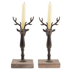 Deer Candle Holder Image