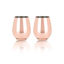 Copper Stemless Glasses Image
