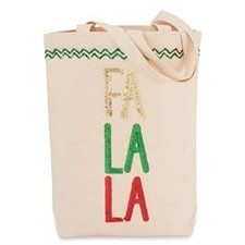 Christmas Canvas Tote Image