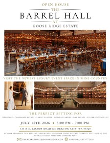 The Barrel Hall at Goose Ridge Open House