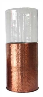Copper Hurricane Vase 26