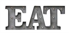 EAT Sign Light Image