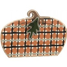 Plaid Pumpkin Image