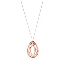 Rose Gold Necklace Bottle Opener Image