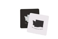 State of Wine Board Coasters