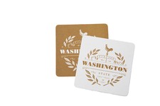 Vintage Washington Board Coasters