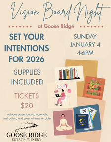 Vision Board Night at Goose Ridge Richland