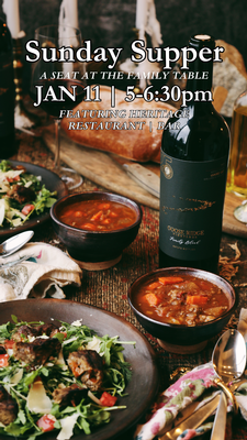 WDVL Sunday Supper 1/11/2026