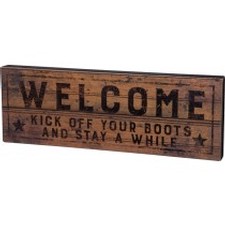 Your Boots Box Sign Image