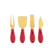 Rustic Red Cheese Set