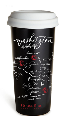 WA Map Tumbler Image