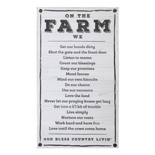 On the Farm Sign