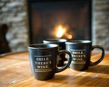 Smile There's Wine Mug