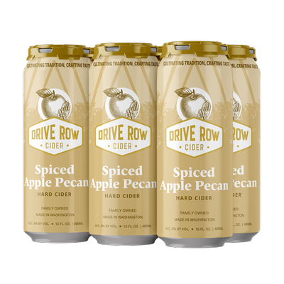Apple Spiced Pecan Hard Cider (6) 16oz cans