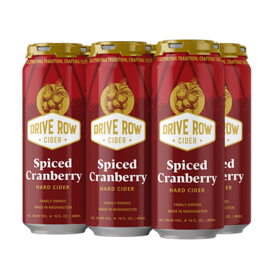Spiced Cranberry Hard Cider (6) 16oz cans