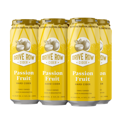 Passion Fruit Hard Cider (6) 16oz cans